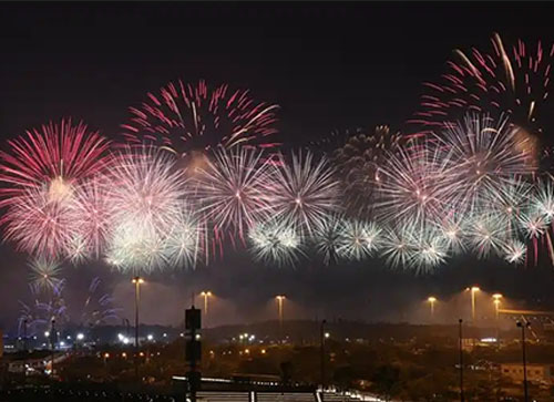 北京西城区西城区焰火晚会